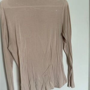Elegant Cream Long Sleeve Top